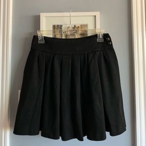 Zara Women Flowy Skirt In Black Sz: Medium